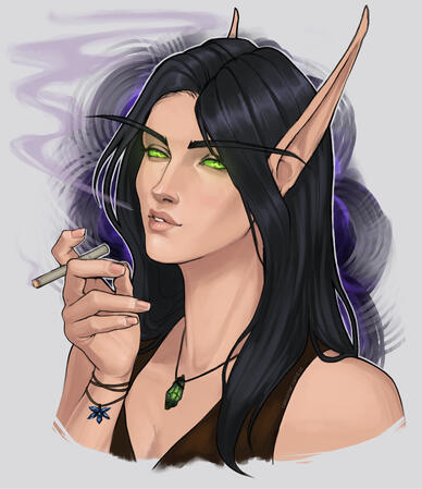 Friend's character - Evalyth Dalrien
