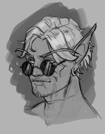 Friend's character - Arvedon S. Emberfold